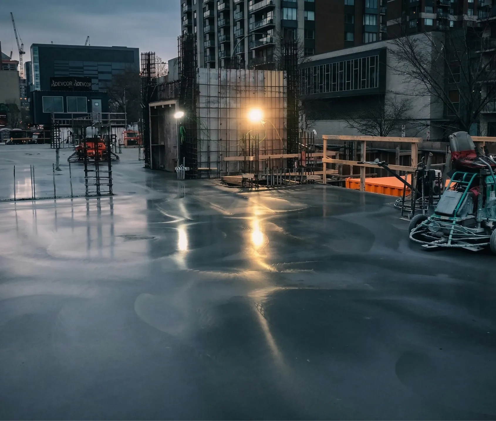 Finition de béton Montréal