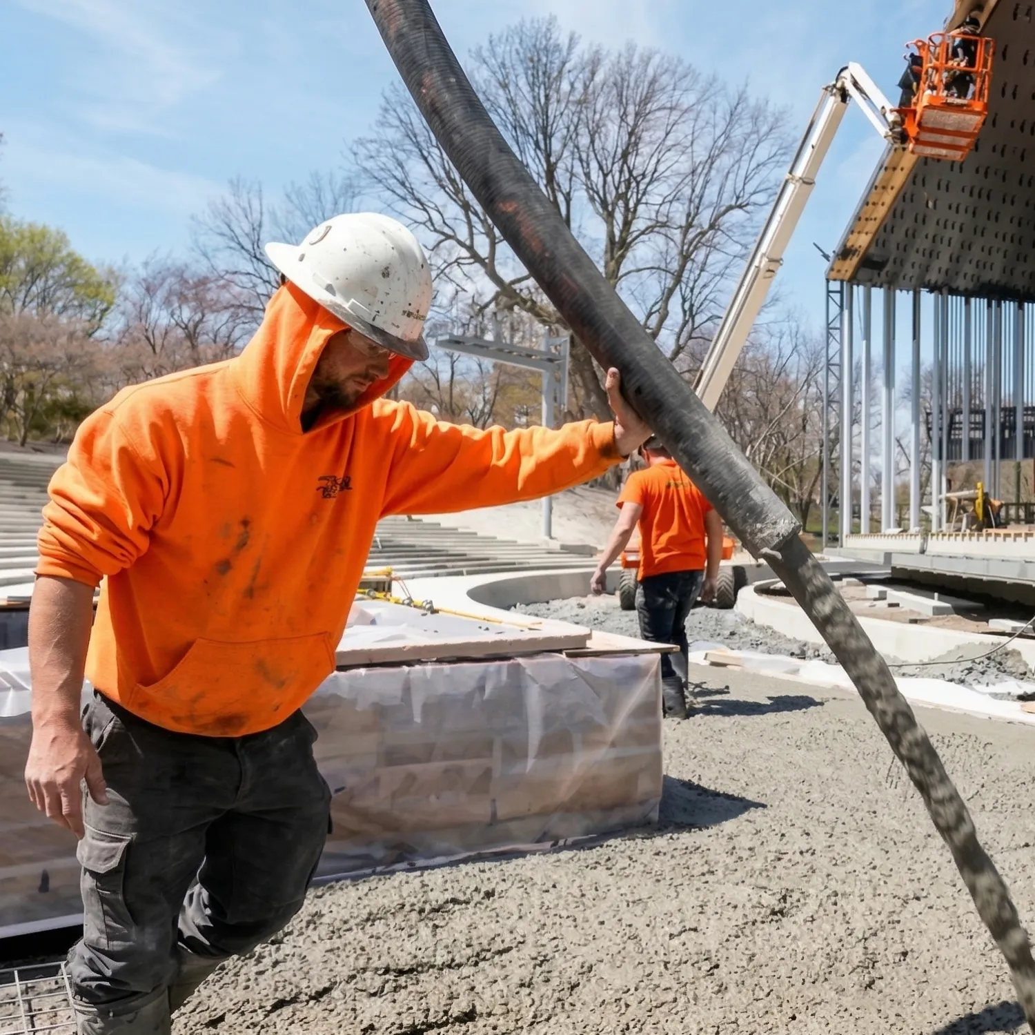 Entrepreneur en béton à Montréal