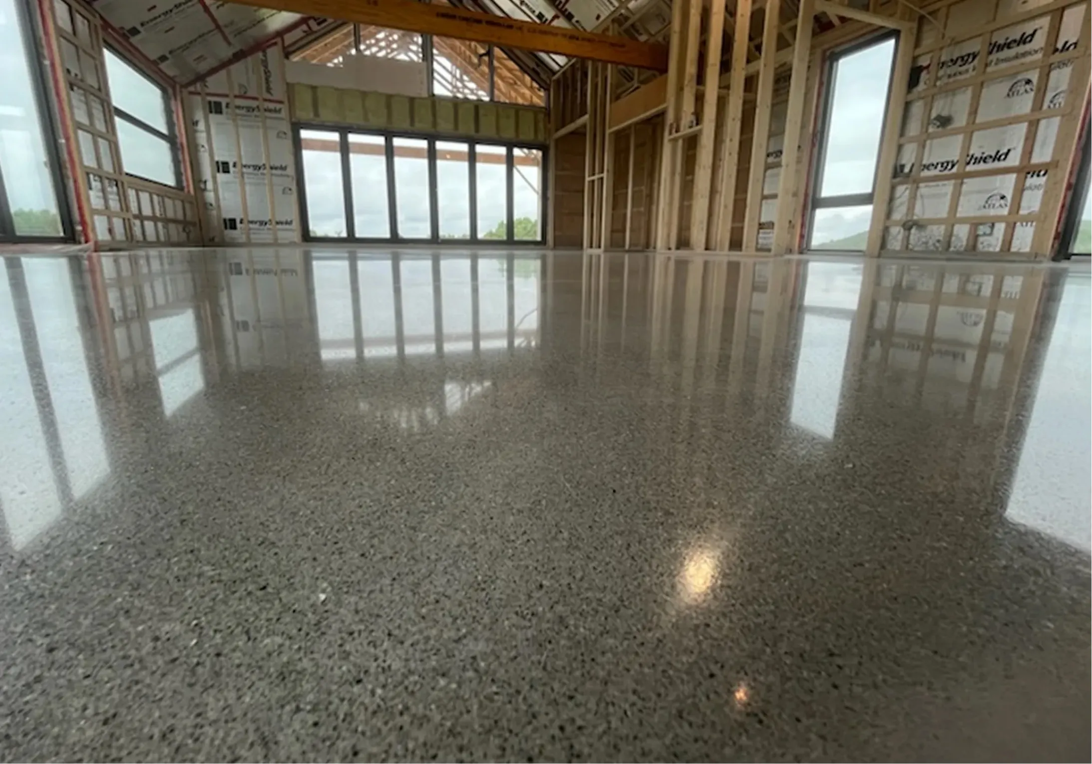 Polissage de béton