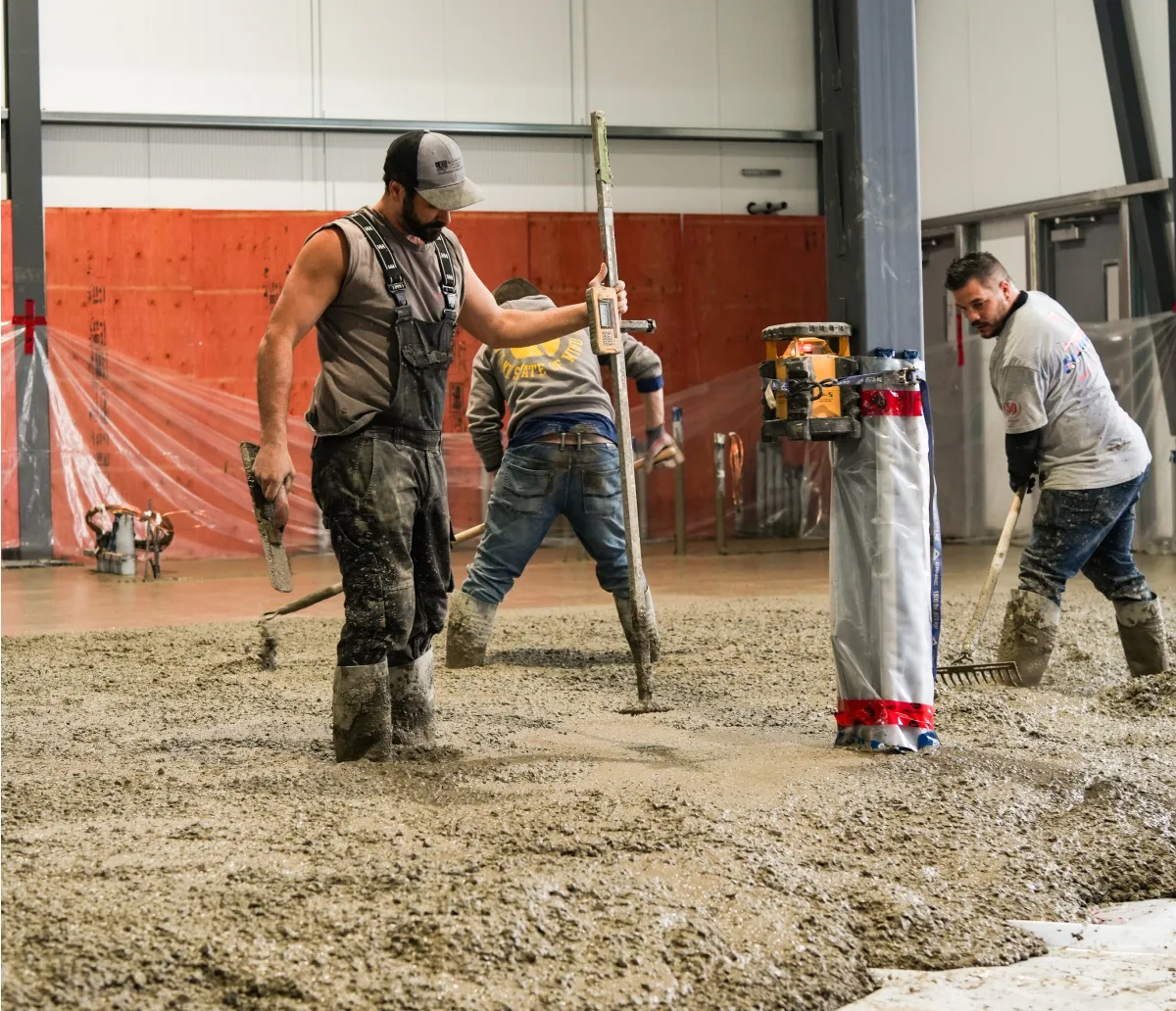 Prix béton commercial Laval